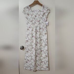 Gymboree Floral Print Jumpsuit